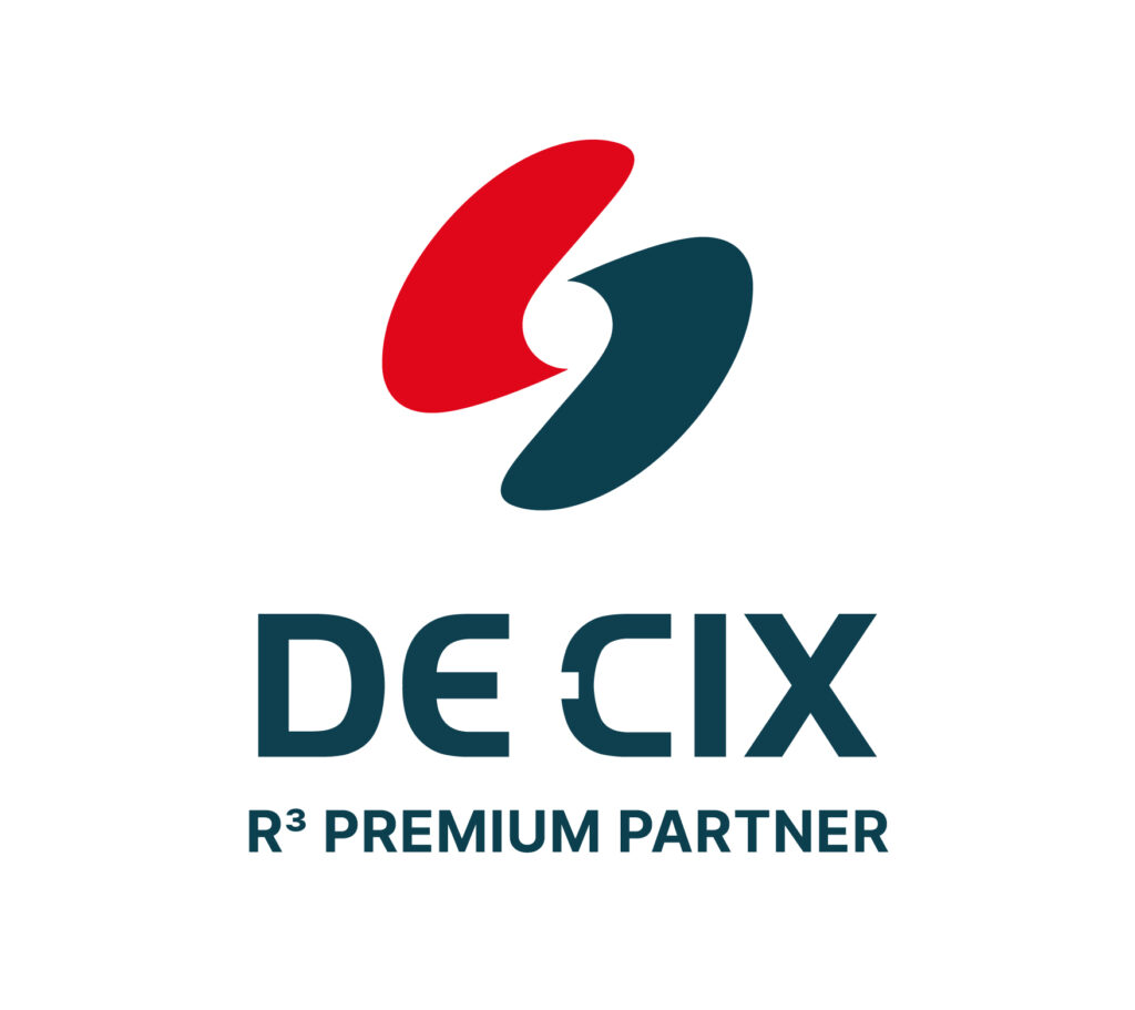 DE-CIX R3 Premium Partner Logo