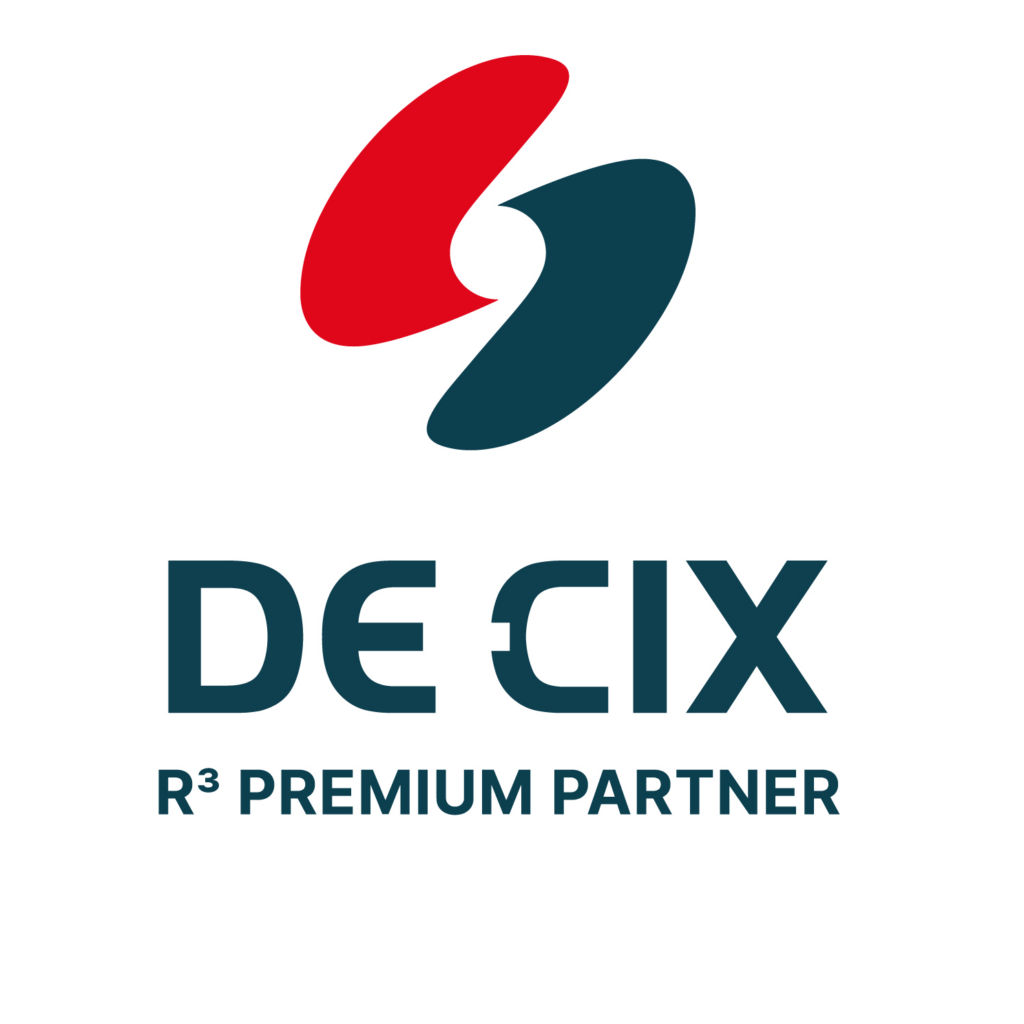 DE-CIX R3 Premium Partner Circle Logo